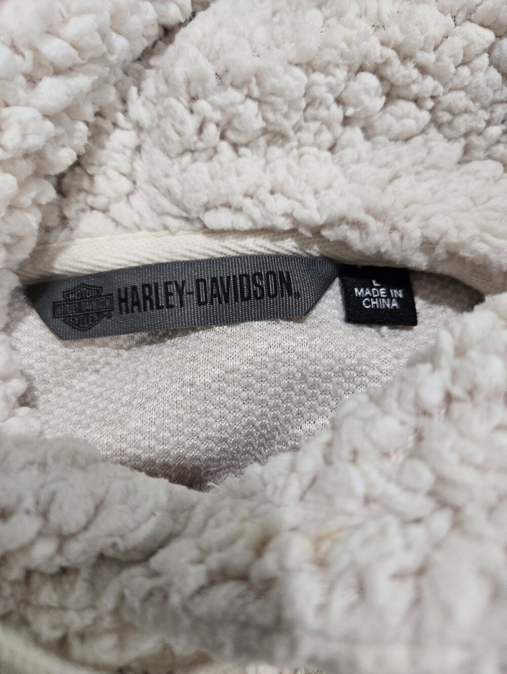Harley Davidson Fuzzy Sweater - Picture 4 of 7